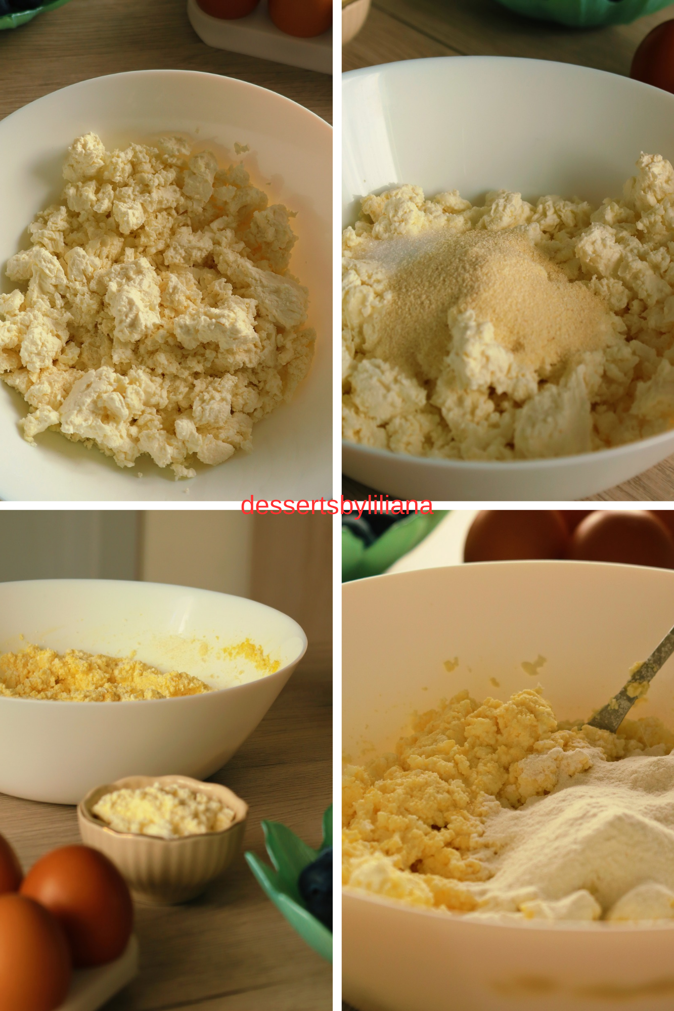 papanași cu brânză de vaci