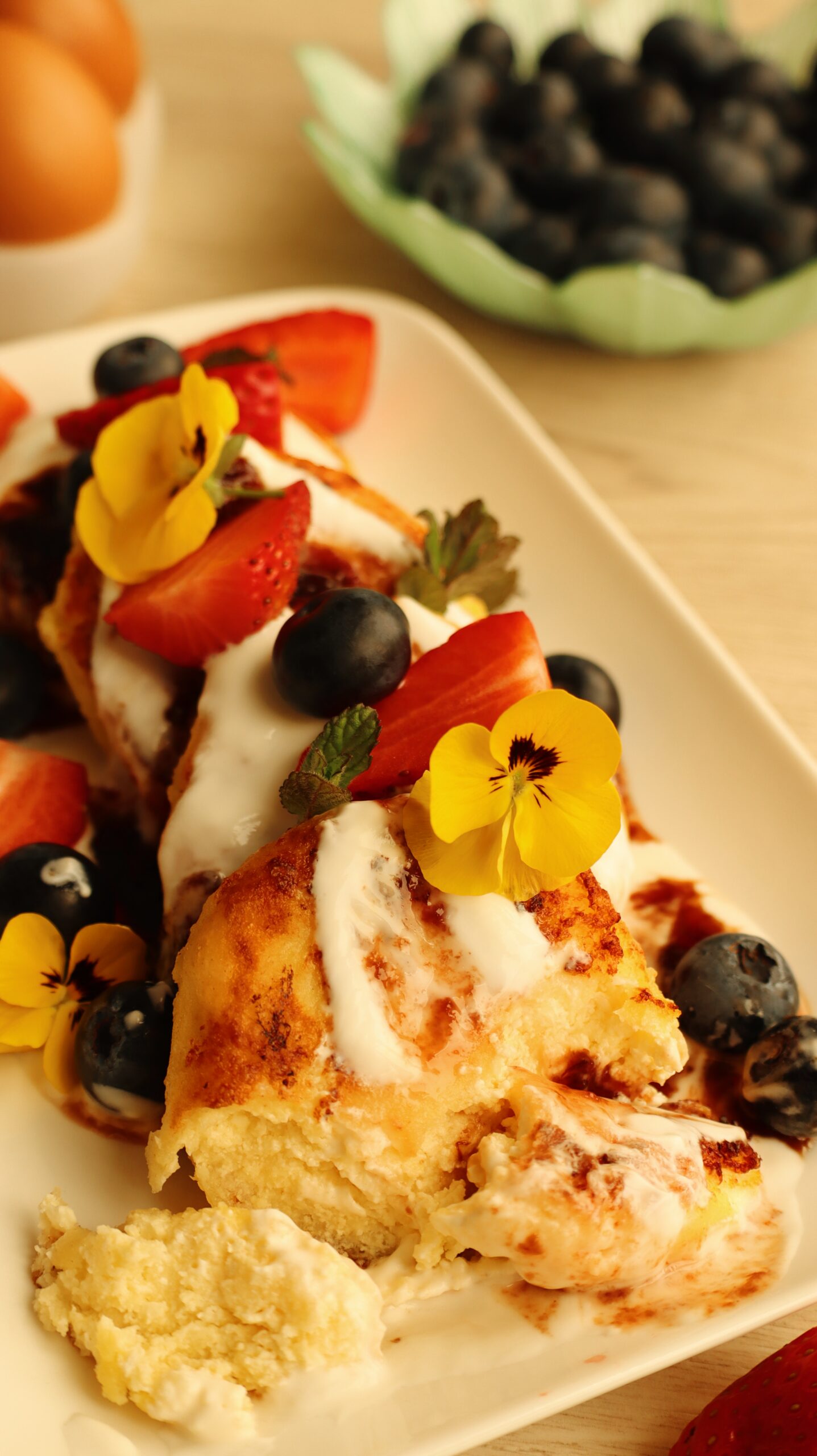 papanași cu brânză de vaci