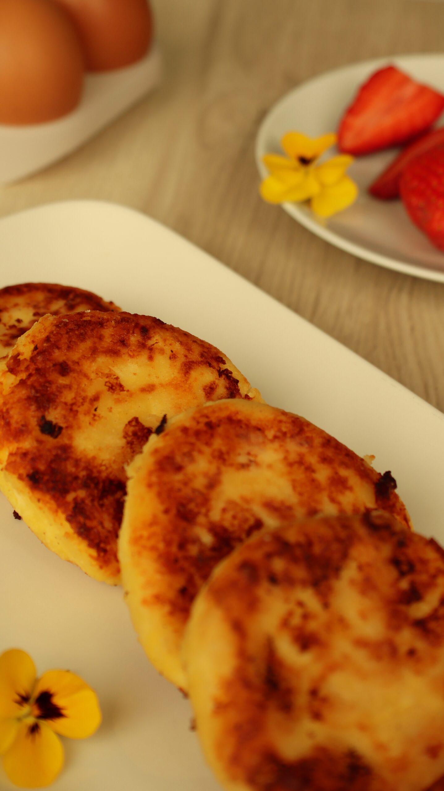 papanași cu brânză de vaci