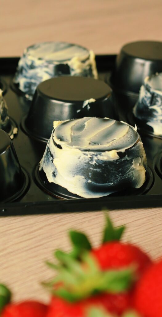 Coșulețe de Paște din foietaj și cremă